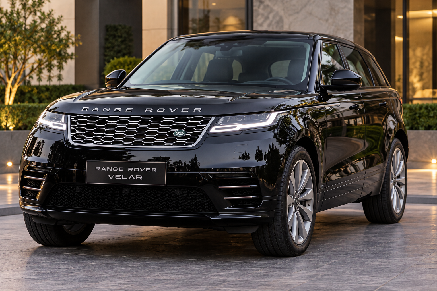 Range Rover Velar luxury chauffeur hire in Kochi, Kerala
