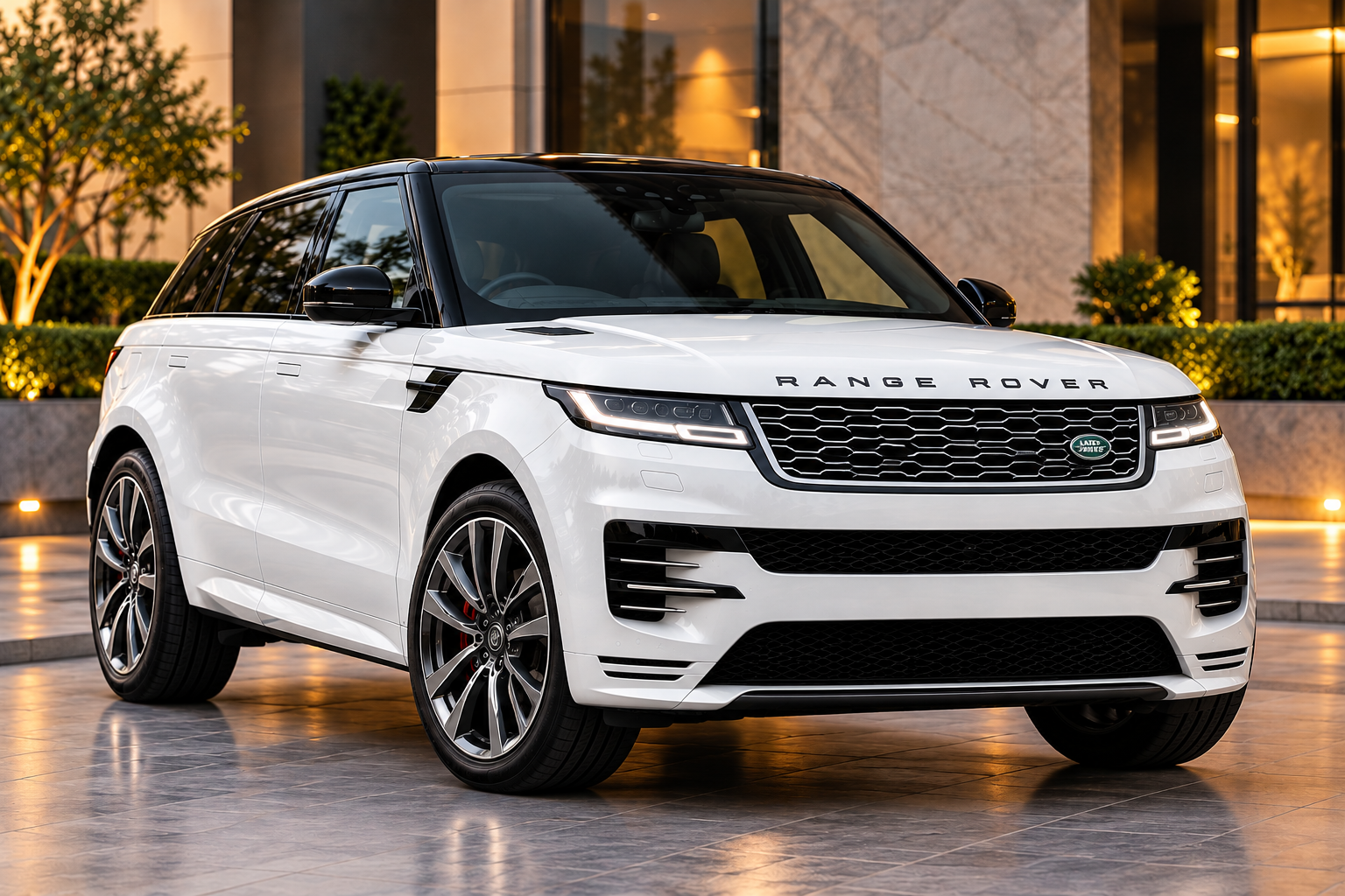 Range Rover Spot luxury chauffeur hire in Kochi, Kerala