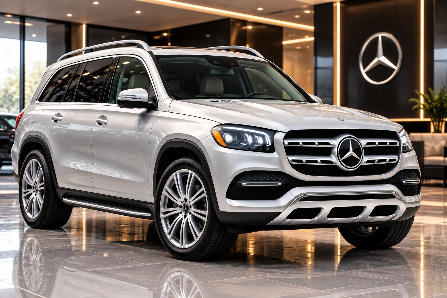 Mercedes-Benz GLS luxury chauffeur hire in Kochi, Kerala